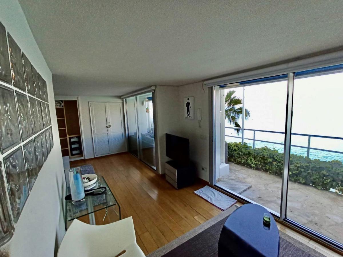 Estudio Primera Linea Con Acceso Privado Al Mar 베니돔 외부 사진